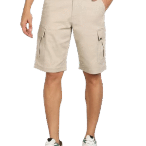 beige shorts
